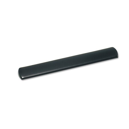 3M Gel Wrist Rest for Keyboard, Leatherette Cover, Antimicrobial, Black WR310LE